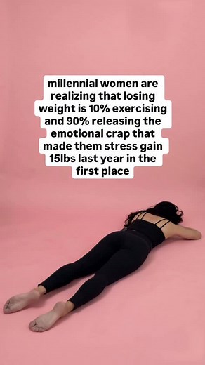 if you’re stressed or holding onto emotional weight, it actually blocks your ability to lose weight (even if you’re eating well and exercising) 👇🏼 that’s why so many women struggle to lose weight, even though they’re doing everything right... you have to release the years of pent-up emotions and pent-up stress out of your body first, then you’ll be able to lose weight successfully and easily do you want to lose weight successfully and easily? get guided through the step by step 👇🏼 release st