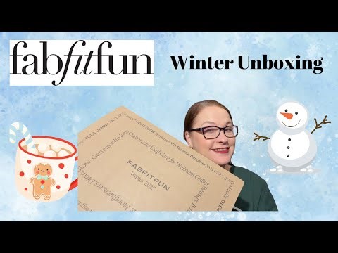 FabFitFun Winter 2025-My FAVORITE Box yet!