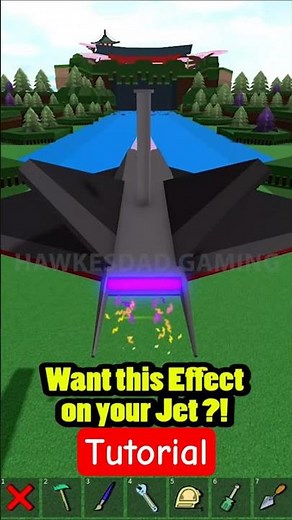 Roblox Build a Boat for Treasure Easy Tutorial Fighter Jet Engine Effects! #roblox #babft
