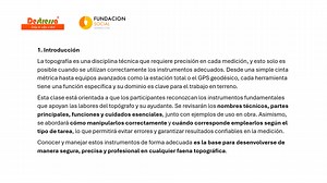 Instrumentos topográficos tipos y usos.