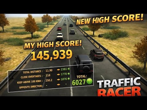 Traffic Racer Gameplay 🚗 | High Score Challenge | Best Mobile Racing Game 2026