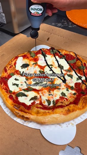 Pizza tastes better on GAME DAY!  We don’t make the rules! Use our...