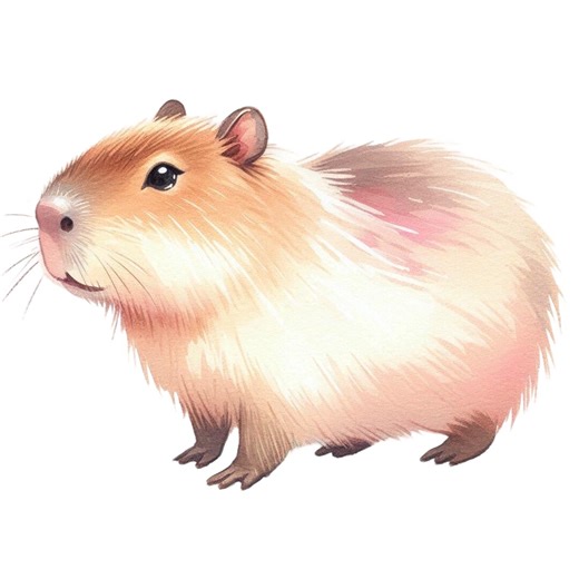 4X Capybara Sticker Set, 4 Pieces, Watercolor Capybara Car Stickers, Cute Vinyl Laptop Decoration, Animal Gift - Etsy