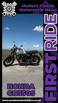 My First Time on the Honda CB350S!