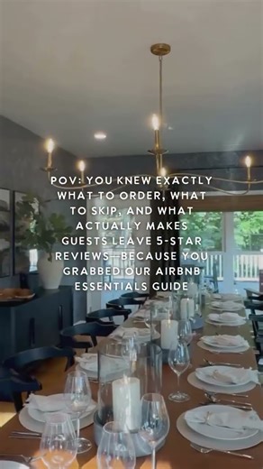 The Airbnb checklist that actually gets 5-star reviews ⭐️