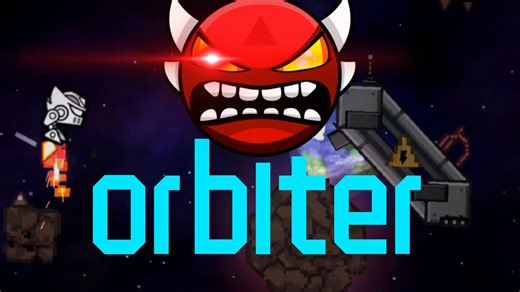 【几何冲刺】最牛逼的平台关之一 太空漫步"orbiter" 通关(2nd plat. insane demon)