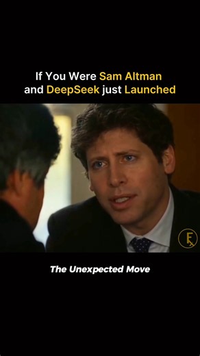 If Sam Altman were Asked about DeepSeek He'd Say 'Nothing' #ai #tech #technology #technews #chatgpt