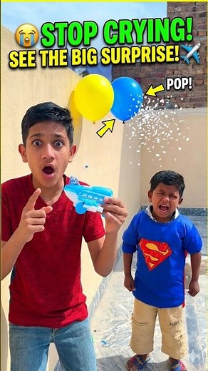 STOP CRYING! 😭 See the BIG Surprise! ✈️