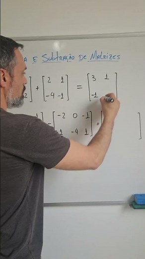 Matrix addition and subtraction