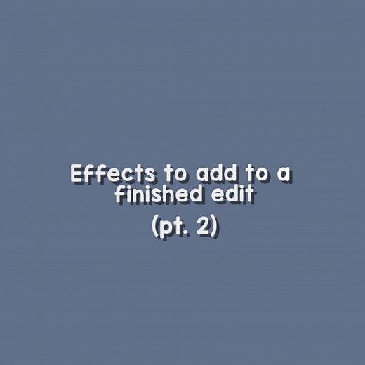 Enhance Your Edits with Amazing Effects