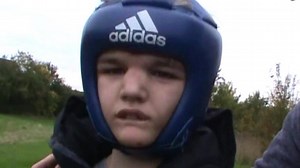 Autistic boy Josh Wills goes home