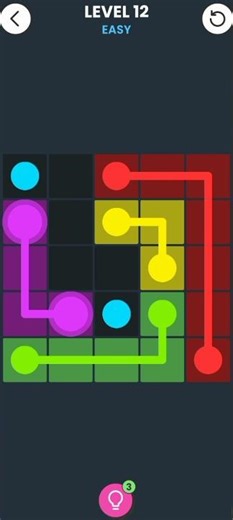 Colors Connect game 🔵🔴⚪⚫🔵🔴⚪⚫