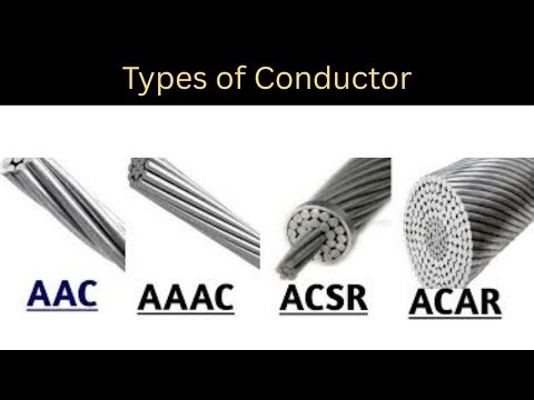 Types of Conductor used in transmission line