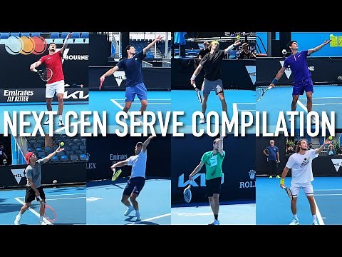 Serve Compilation | Slow Motion 2021