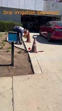 Drip irrigation for Native Gardens