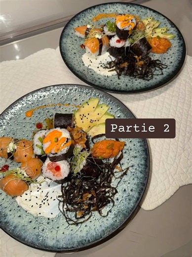 Recette sushi maison facile — idées & partie 2