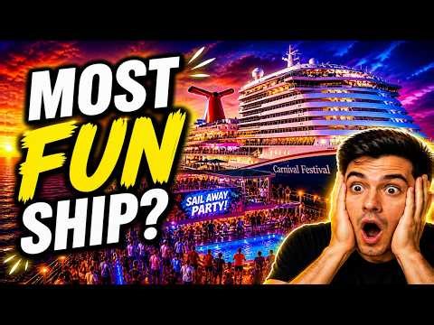 10 Reasons to Book Carnival Festivale in 2027 | Is it most fun cruise ship ever?