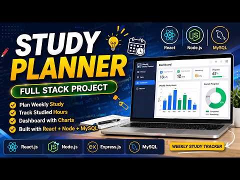 I Built a Study Planner App (React + Node.js + MySQL)
