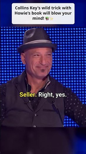 Collins Key's wild trick with Howie's book will blow your mind! 📚✨#agt #america