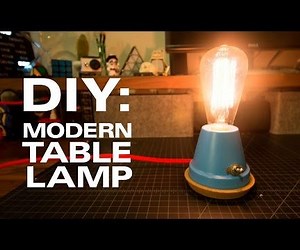 A Modern Table Lamp