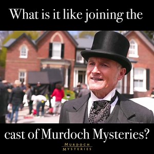 We asked Colm Feore: what was it like joining the cast of #MurdochMysteries? 🔍 | Murdoch Mysteries