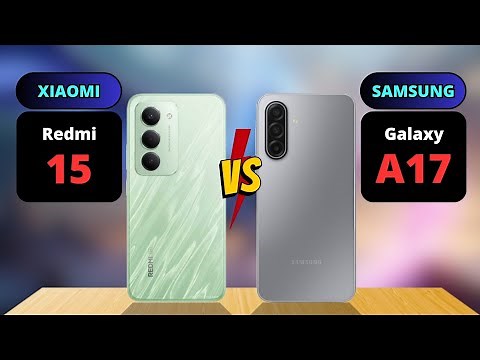 Redmi 15 5G vs Samsung Galaxy A17 5G Comparison