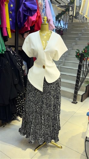 GLAM’S HAVEN on Instagram: "New in: pretty vest Size 10-16 Price-42500 Pleat skirt Size 8-18 Price-29500 Limited"