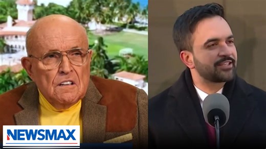 "There's no hope until he's gone, and he made it clear he's not going to go to the middle." Former New York City Mayor Rudy Giuliani ripped current Mayor Zohran Mamdani's inauguration speech on Thursday's "Carl Higbie FRONTLINE." | NEWSMAX