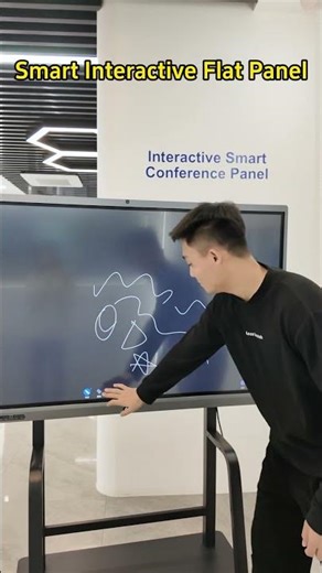 Smart Interactive Flat Panel — your all-in-one meeting partner.