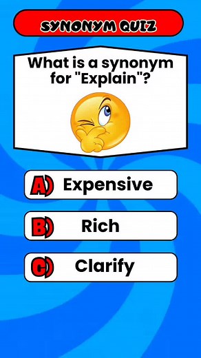 Take the Synonym Quiz to Enhance Your Vocabulary
