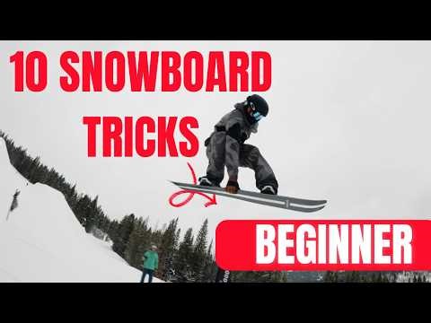 10 Snowboard tricks to learn - Beginner Level