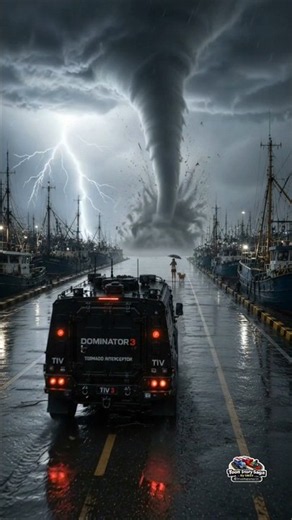 Dominator 3 | Tornado Interceptor Vehicle 🌪️ | Dominator 3 rescues woman and her dog | Storm Chaser