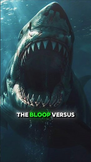 Megalodon vs Bloop – Who’s the Real Ocean Monster?#Megalodon #Bloop #OceanMonsters #Sharks #Short