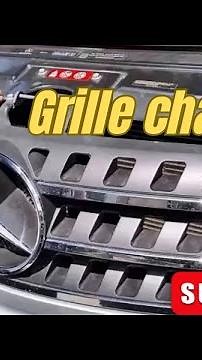 how to change mercedes Benz front grille| mercedes Benz front bumper removal
