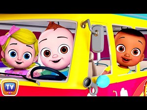 Color Song - The Wheels On The Bus - ChuChu TV Funzone Nursery Rhymes & Toddler Videos - Videos For Kids
