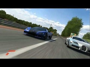 Forza 3: SSC Ultimate Aero vs Bugatti Veyron Drag Race