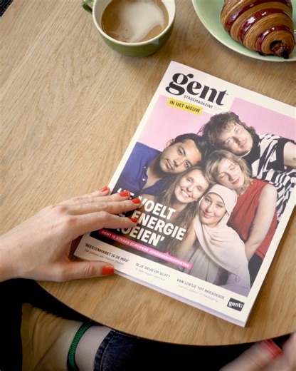 🥁 Vanaf volgende week in je brievenbus: het nieuwe Stadsmagazine! Voortaan tweemaandelijks en bijna dubbel zo dik. Kan je niet wachten om het al te ontdekken? 👉 Bekijk dan de digitale versie op https://bit.ly/stadsmagazine_novdec | Stad Gent