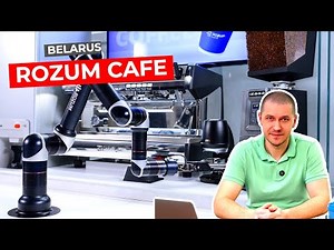 Rozum Cafe Coffee Robot - Robot barista by Rozum Robotics + WMF & Victoria Arduino Aurelia Simonelli