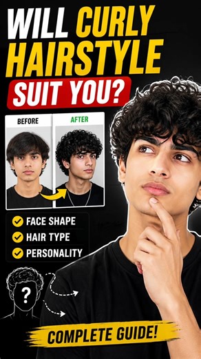 Will Curly Hairstyle Suit You? Find Out Now! 💇🔥 #curlyhair #curlyhairstyles #style #shortfeed