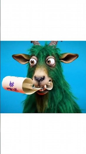 Greedy Goat – Eats everything… even the villain’s plan #youtubeshorts