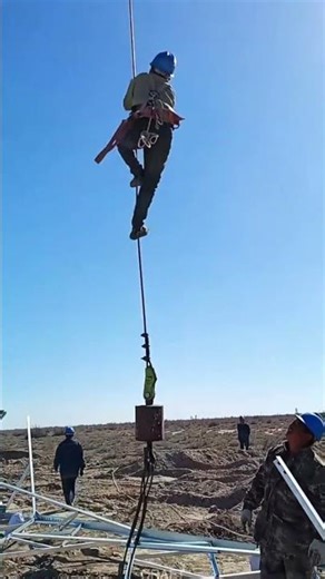 Utility pole maintenance in an open field