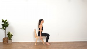 Seated mountain pose