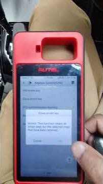 Toyota Fielder 2015 model all smart key lost programming with Autel KM 100