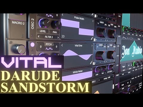 Vital Darude Sandstorm Lead Sound Design Tutorial