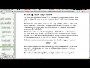 14.5 - تعلم حوسبة الكم بلغة بايثون. خوارزمية البحث الكمومية. Grover Search Algorithm