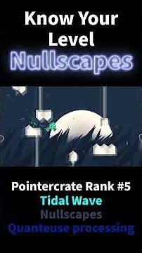 Know Your Level | Nullscapes #geometrydash #gd #extremedemon #gaming #games #music