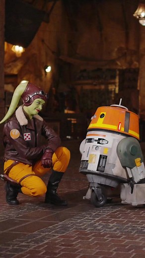 Transmission received: Hera Syndulla makes her debut in Star Wars: Galaxy’s Edge® at Disneyland Resort starting today, for a limited-time. Don’t miss all-new episodes of #Ahsoka Tuesdays on @Disney .