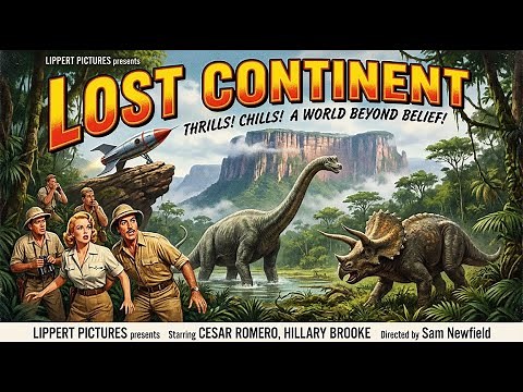 LOST CONTINENT (1951) | 𝙁𝙪𝙡𝙡 𝙈𝙤𝙫𝙞𝙚 🎥 𝙃𝘿