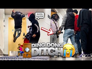 EXTREME DING DONG DITCH PART 5!!! *COLLEGE EDITION* (GONE WRONG)