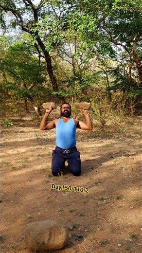 outdoor shoulder workout 💪day150/110.2